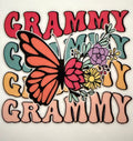 Butterfly floral Grammy