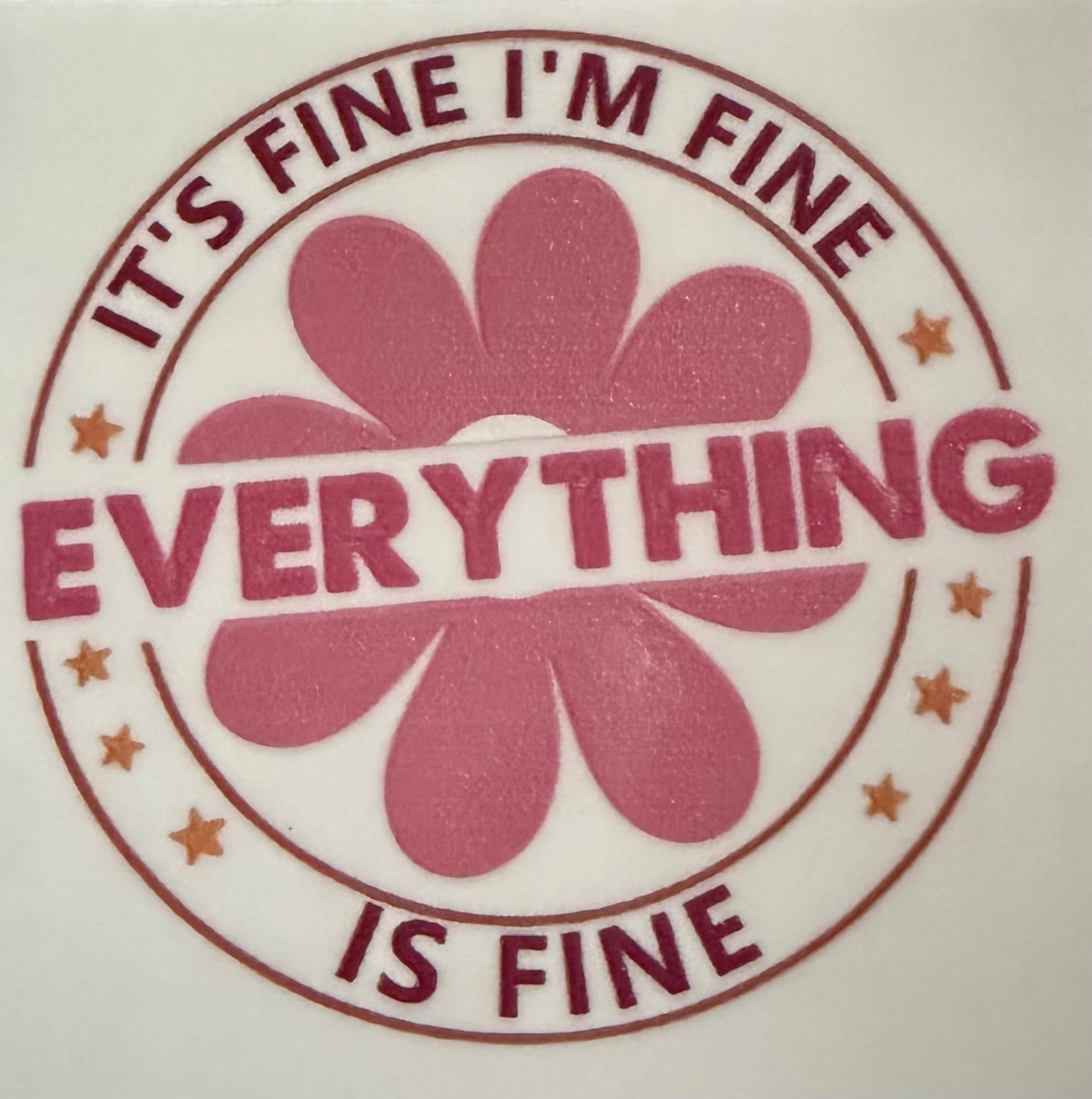 I’m fine