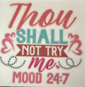 Thou shall not