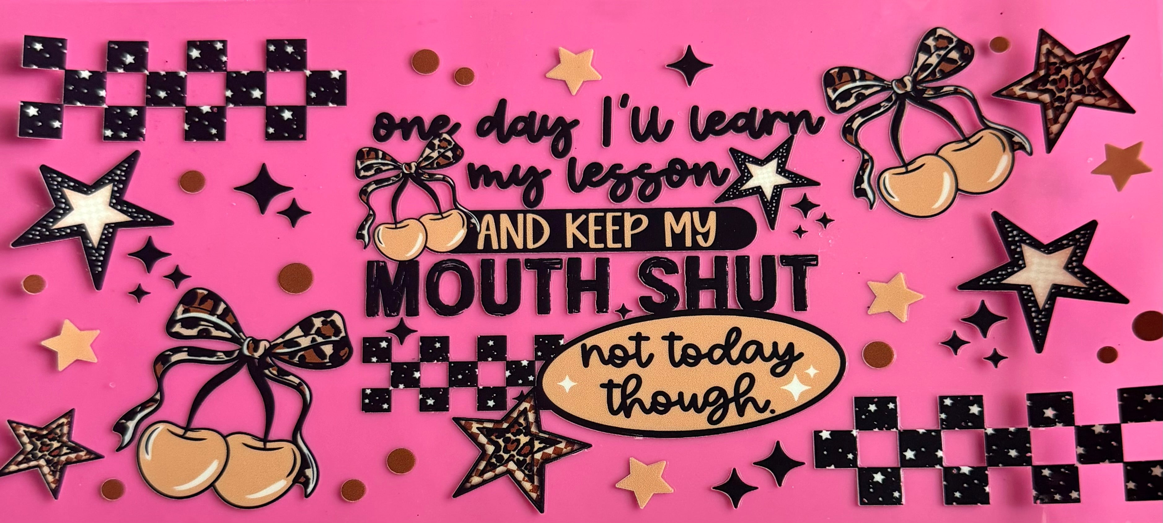 Not today