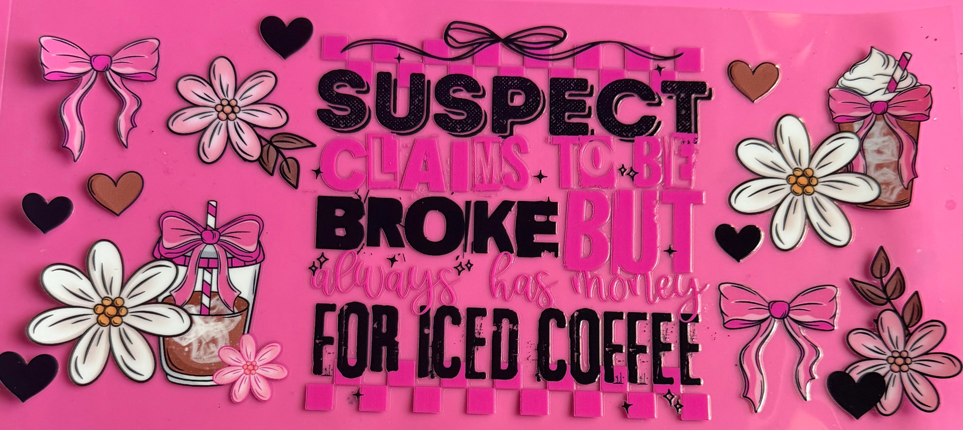 Iced coffee
